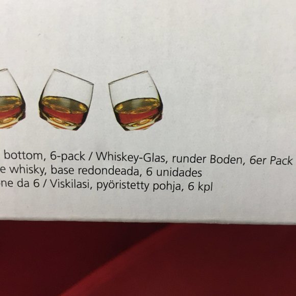 NWT- SAGAFORM  Rocking Whiskey Glasses Set of 6, 6.75 oz - Picture 13 of 14